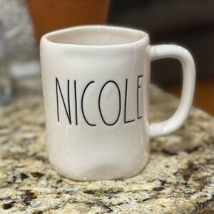 Rae Dunn Personalized Nicole mug